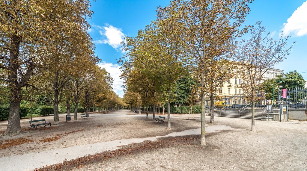 Goldfisch Apartment Am Augartenpark Вена Экстерьер фото