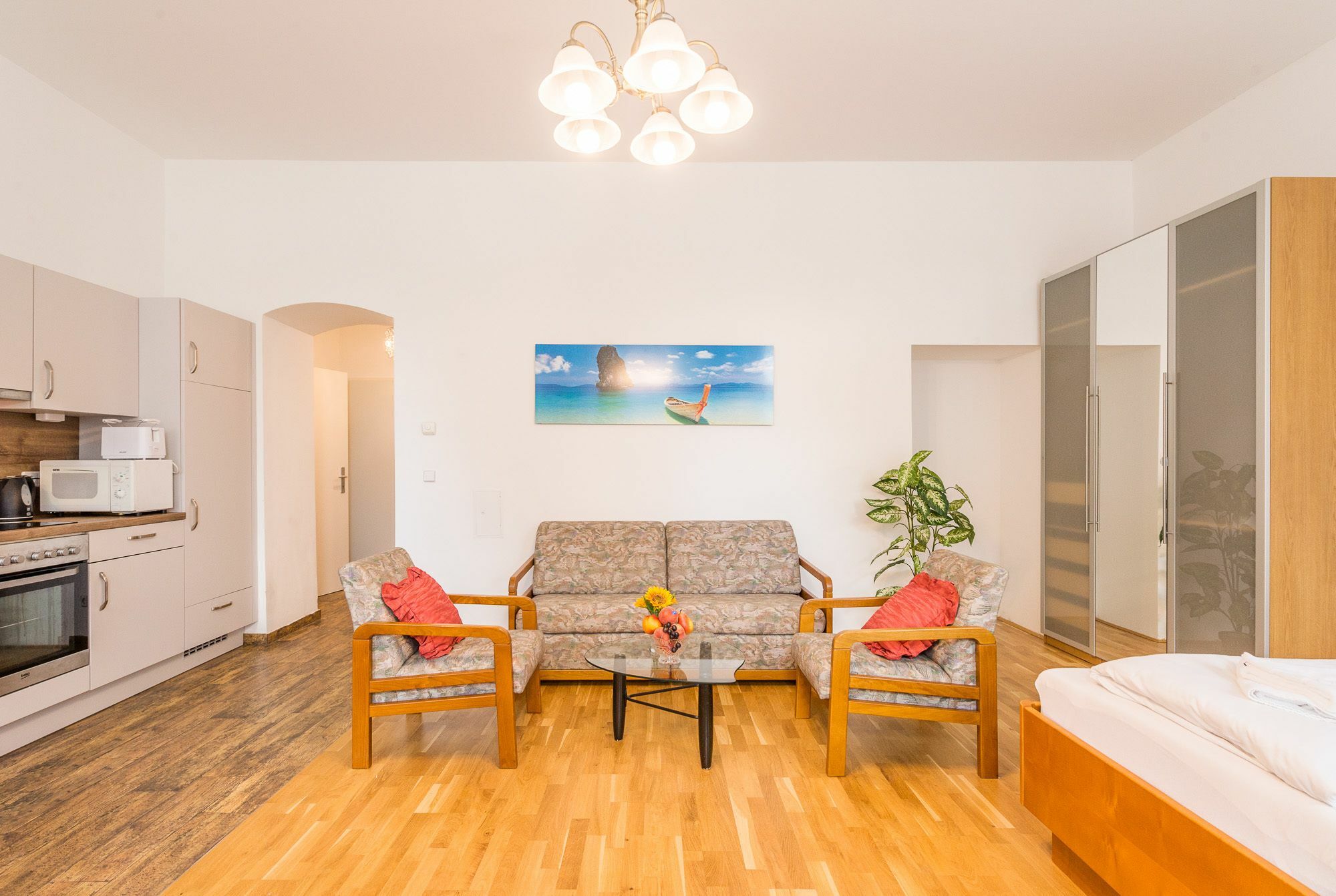 Goldfisch Apartment Am Augartenpark Вена Экстерьер фото